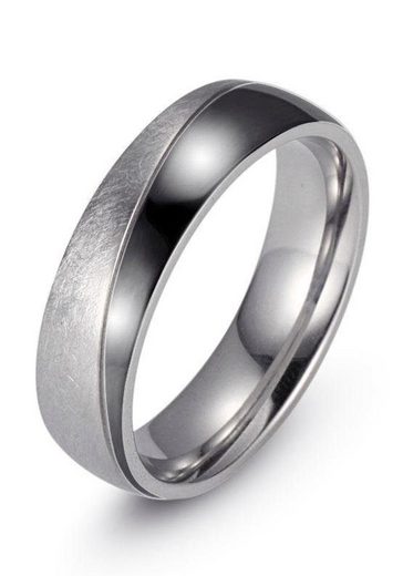 FIRETTI Trauring Schmuck Geschenk "LIEBE" mit Vertiefung, ca. 7,0mm breit mit Zirkonia (synth) mehr Sonderangebote