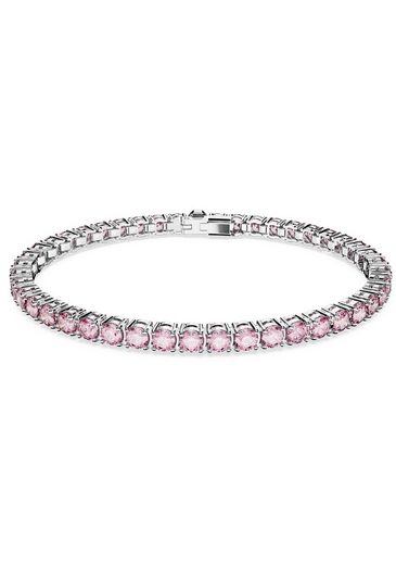 SWAROVSKI Tennisarmband Matrix, Rundschliff mit Swarovski® Kristall mehr Bis zu 60% Rabatt