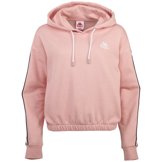 KAPPA Kapuzensweatshirt besonders modisch: oversized shoulder! mehr Weihnachtsangebot