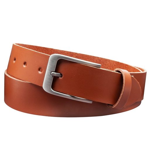 COLOGNEBELT Ledergürtel D11-SL Schlicht dennoch modern mit Dornschließe, MADE IN GERMANY mehr Tiefpreis