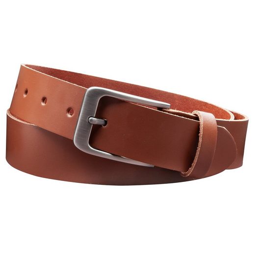 COLOGNEBELT Ledergürtel D11-SL Schlicht dennoch modern mit Dornschließe, MADE IN GERMANY mehr Tiefpreis