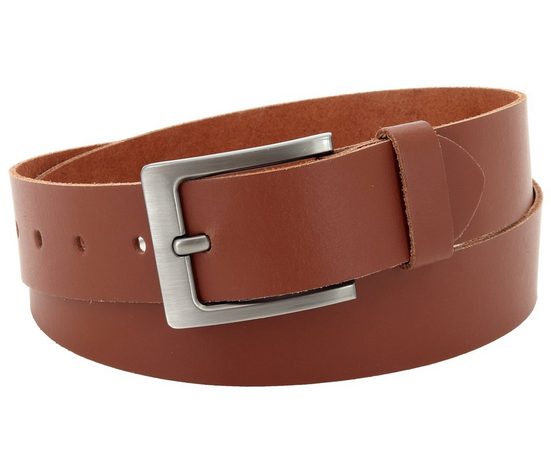 COLOGNEBELT Ledergürtel E1-SL Schlicht dennoch modern mit Dornschließe, MADE IN GERMANY mehr Letzter Tag