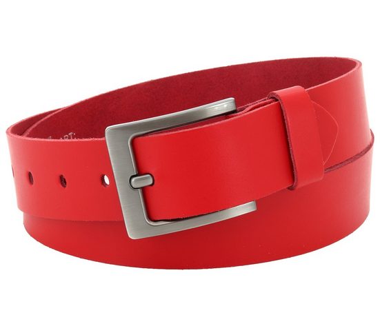 COLOGNEBELT Ledergürtel E1-SL Schlicht dennoch modern mit Dornschließe, MADE IN GERMANY mehr Zeitbegrenzte Promotion