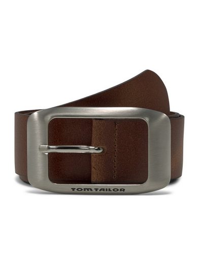 TOM TAILOR Ledergürtel TTAMY 4 cm breiter Damengürtel, Jeans und Casual mehr Sonderangebot der Fabrik