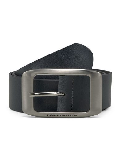 TOM TAILOR Ledergürtel TTAMY 4 cm breiter Damengürtel, Jeans und Casual mehr Sonderangebot der Fabrik