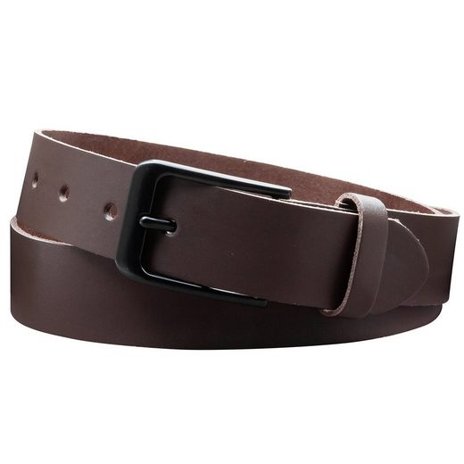 COLOGNEBELT Ledergürtel D12-SL Schlicht dennoch modern mit Dornschließe, MADE IN GERMANY mehr Osterangebot