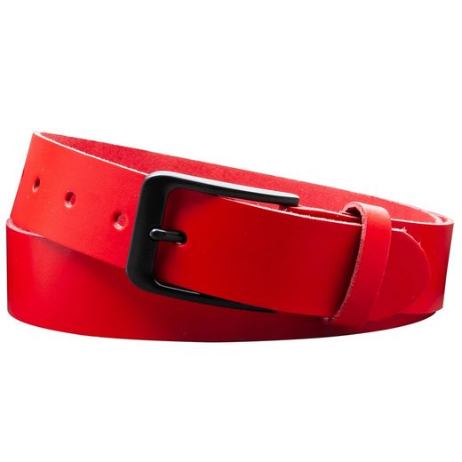COLOGNEBELT Ledergürtel D12-SL Schlicht dennoch modern mit Dornschließe, MADE IN GERMANY mehr Osterangebot
