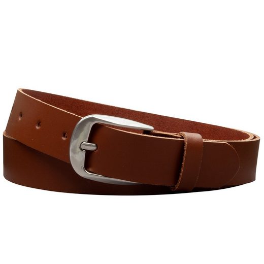 COLOGNEBELT Ledergürtel C2-SL Schlicht dennoch modern mit Dornschließe, MADE IN GERMANY mehr Nur noch ein Tag übrig