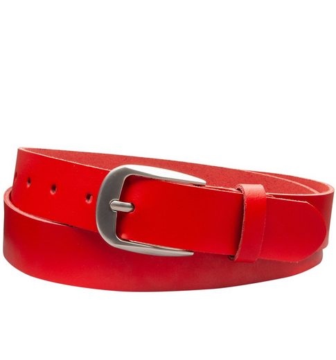 COLOGNEBELT Ledergürtel C2-SL Schlicht dennoch modern mit Dornschließe, MADE IN GERMANY mehr Clearance-Verkauf