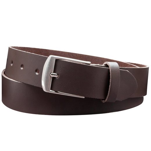 COLOGNEBELT Ledergürtel D9-SL Schlicht dennoch modern mit Dornschließe, MADE IN GERMANY mehr Kostenloser Versand international