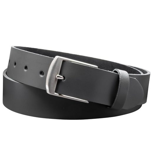 COLOGNEBELT Ledergürtel D9-SL Schlicht dennoch modern mit Dornschließe, MADE IN GERMANY mehr Fabrikladen