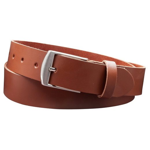 COLOGNEBELT Ledergürtel D9-SL Schlicht dennoch modern mit Dornschließe, MADE IN GERMANY mehr Speichern exportieren