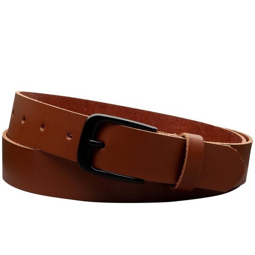COLOGNEBELT Ledergürtel C18-SL Schlicht dennoch modern mit Dornschließe, MADE IN GERMANY mehr Online
