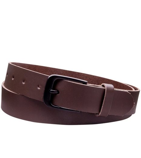 COLOGNEBELT Ledergürtel C18-SL Schlicht dennoch modern mit Dornschließe, MADE IN GERMANY mehr Outlet