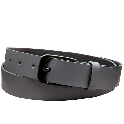 COLOGNEBELT Ledergürtel C18-SL Schlicht dennoch modern mit Dornschließe, MADE IN GERMANY mehr Outlet