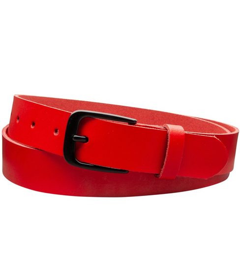 COLOGNEBELT Ledergürtel C18-SL Schlicht dennoch modern mit Dornschließe, MADE IN GERMANY mehr Outlet