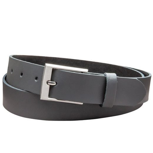 COLOGNEBELT Ledergürtel C9-SL Schlicht dennoch modern mit Dornschließe, MADE IN GERMANY mehr Auslauf