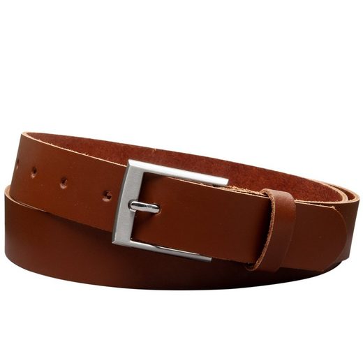COLOGNEBELT Ledergürtel C9-SL Schlicht dennoch modern mit Dornschließe, MADE IN GERMANY mehr Verkauf
