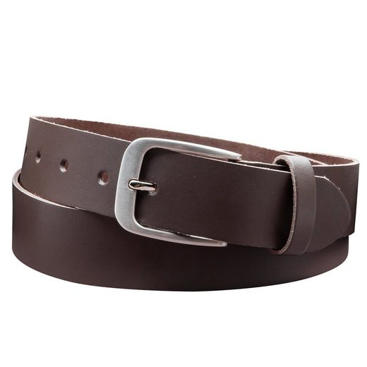 COLOGNEBELT Ledergürtel D28-SL Schlicht dennoch modern mit Dornschließe, MADE IN GERMANY mehr Angebote