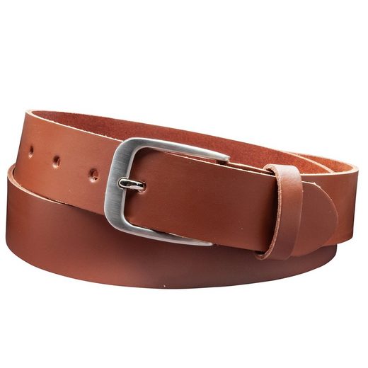 COLOGNEBELT Ledergürtel D28-SL Schlicht dennoch modern mit Dornschließe, MADE IN GERMANY mehr Angebote