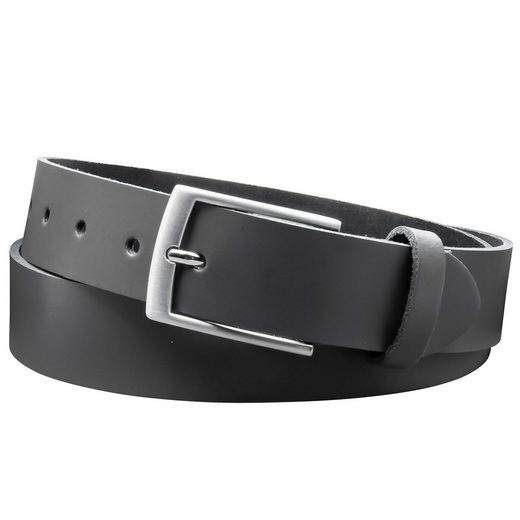 COLOGNEBELT Ledergürtel D21-SL Schlicht dennoch modern mit Dornschließe, MADE IN GERMANY mehr Günstiger Verkauf