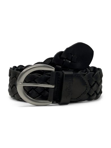 TOM TAILOR Ledergürtel TTLISA 4 cm breiter Damengürtel, Flechtledergürtel, modisches Must-Have mehr Exklusivangebot