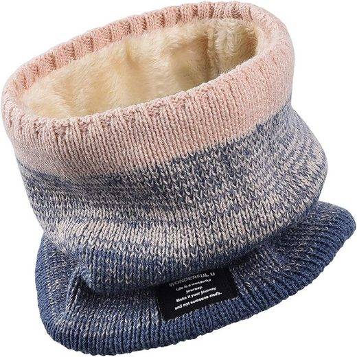 ALSTER HERZ Halswärmer Modischer fleece Halswärmer Winter Schlauchschal Unisex A0501 Alster Herz , thermo winddichte Nackenwärmer Halstuch mehr Exklusive Angebote