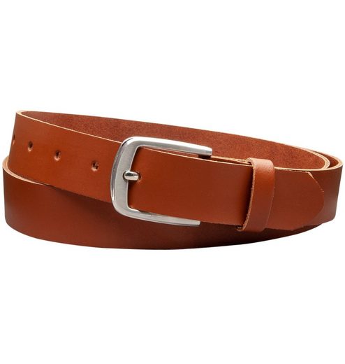 COLOGNEBELT Ledergürtel C15-SL Schlicht dennoch modern mit Dornschließe, MADE IN GERMANY mehr Super Sparpreis