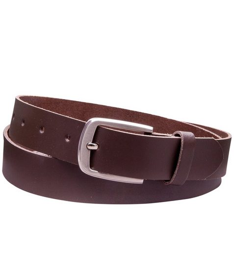 COLOGNEBELT Ledergürtel C15-SL Schlicht dennoch modern mit Dornschließe, MADE IN GERMANY mehr Super Sparpreis