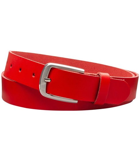 COLOGNEBELT Ledergürtel C15-SL Schlicht dennoch modern mit Dornschließe, MADE IN GERMANY mehr Wochenangebot