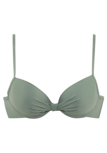 S.OLIVER Bügel-Bikini-Top Spain mit geraffter Mitte mehr Nur für heute