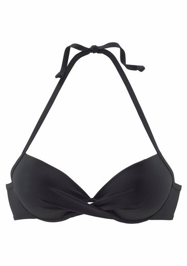 S.OLIVER Push-Up-Bikini-Top Spain in Wickeloptik mehr Discount Store für neue Produkte