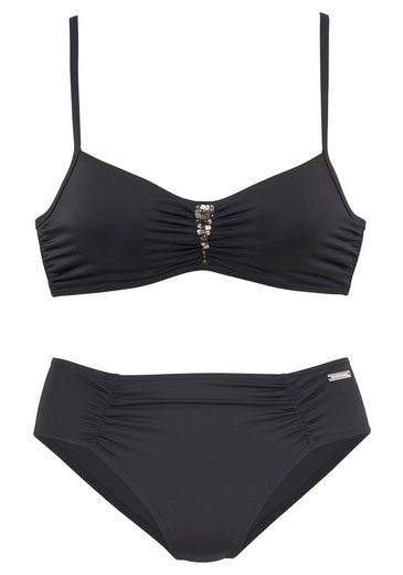 LASCANA Bügel-Bikini mit Pailletten-Verzierung mehr Black Friday Preise