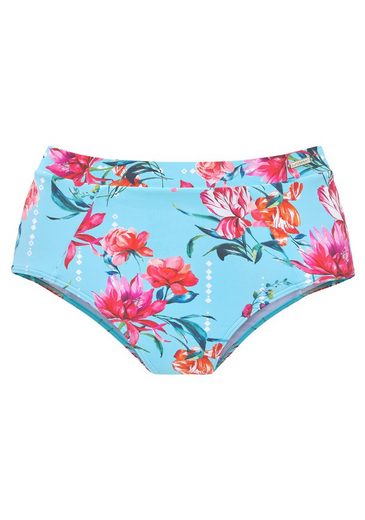 SUNSEEKER Highwaist-Bikini-Hose Modern mit floralem Design mehr 2025