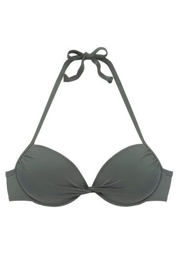 LASCANA Push-Up-Bikini-Top Italy mit Raffung mehr Hotsell