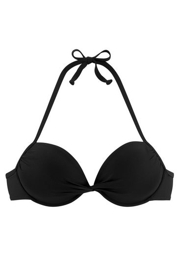 LASCANA Push-Up-Bikini-Top Italy mit Raffung mehr Hotsell