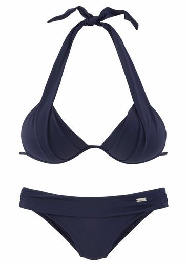 LASCANA Triangel-Bikini im Nacken zu binden, wattierte Cups, mit eingearbeiteten Kissen mehr im Angebot