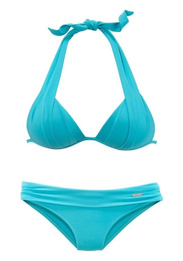 LASCANA Triangel-Bikini im Nacken zu binden, wattierte Cups, mit eingearbeiteten Kissen mehr im Angebot