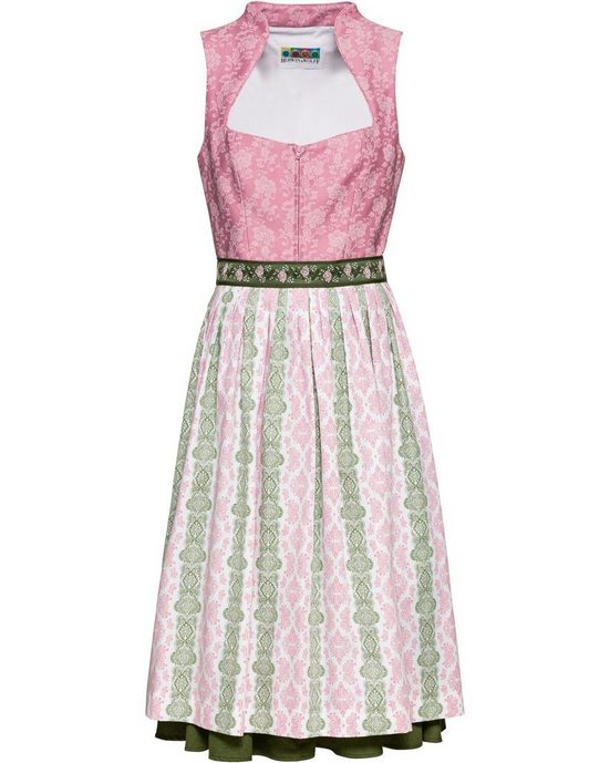 BERWIN & WOLFF Dirndl Midi-Dirndl mit Schließe mehr Saisonschlussverkauf