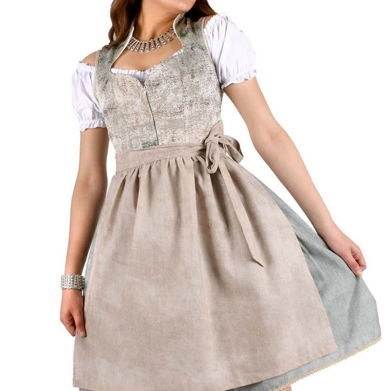 TRENDYTRACHTEN Dirndl Damen Trachtenkleid Dirndl 2tlg Oktoberfest mehr
