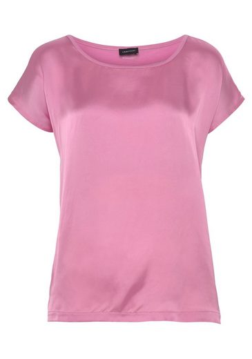 LAURA SCOTT Shirtbluse aus Satin und Jersey mehr Zeitlich begrenztes Angebot