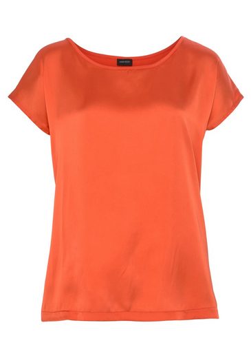 LAURA SCOTT Shirtbluse aus Satin und Jersey mehr Blitzangebot