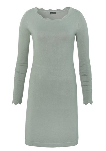LAURA SCOTT Strickkleid mit femininer Wellenkante - NEUE FARBEN mehr Sonderangebote