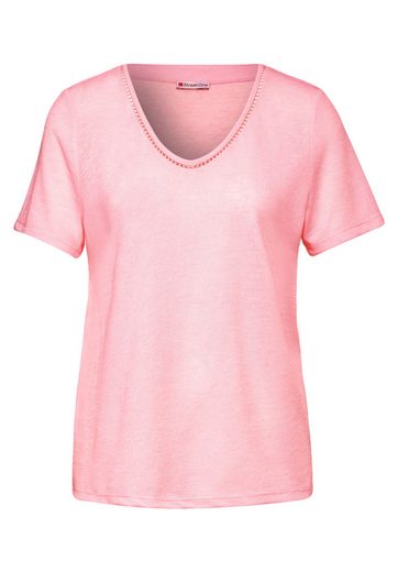 STREET ONE T-Shirt mit Viskose mehr Tiefpreis