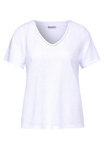 STREET ONE T-Shirt mit Viskose mehr Tiefpreis