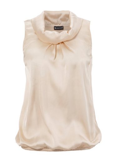 LAURA SCOTT Blusentop aus Satin und Jersey - NEUE FARBEN mehr Zeitbegrenzte Promotion