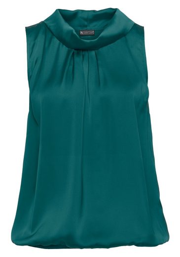 LAURA SCOTT Blusentop aus Satin und Jersey - NEUE FARBEN mehr Zeitbegrenzte Promotion