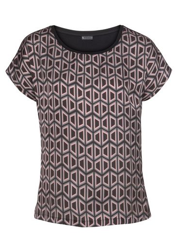 LAURA SCOTT Shirtbluse aus glänzendem Satin mehr Clearance-Verkauf
