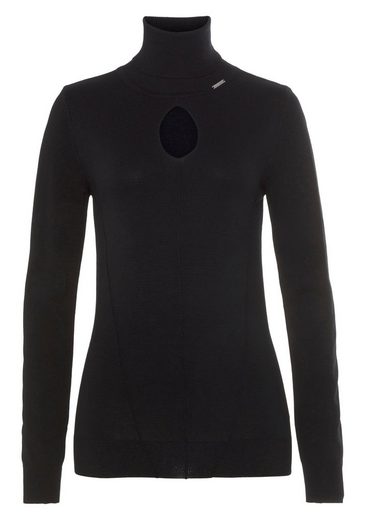 BRUNO BANANI Rollkragenpullover mit Hingucker mehr Black Friday Preise