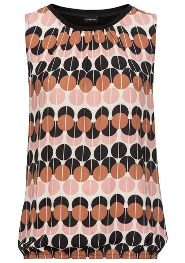 LAURA SCOTT Blusentop mit modernen Print - NEUE KOLLEKTION mehr Outlet